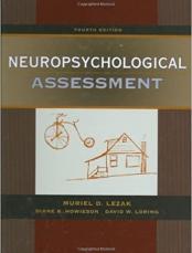 Neuropsychological Assessment, Fourth Edidtion